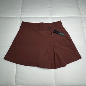 Burgundy Grunge Women’s Skort